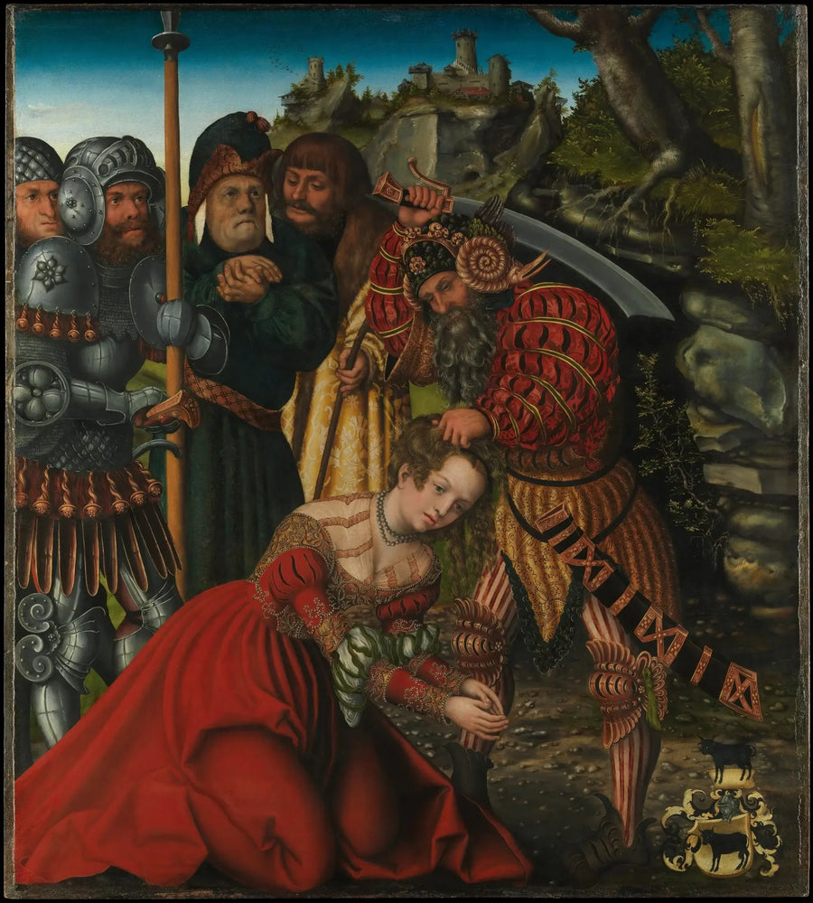 Pyhä Barbara Marttyyri - Lucas Cranach vanhempi