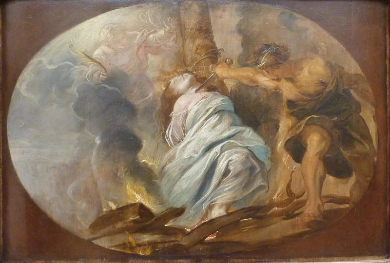 Pyhän Lucian marttyyri - Peter Paul Rubens