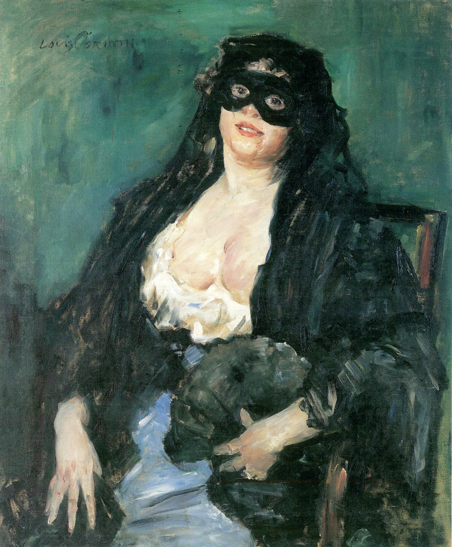 Musta naamio - Lovis Corinth