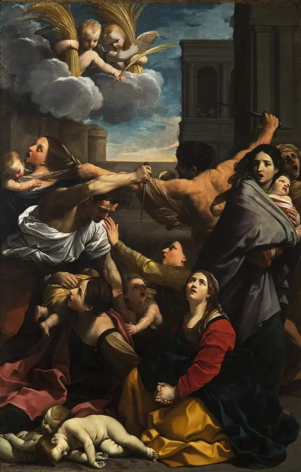 Vainajien joukkomurha - Guido Reni