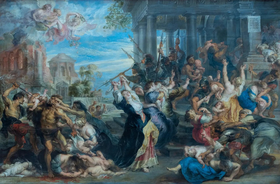 Vainoamattomien lasten murha - Peter Paul Rubens