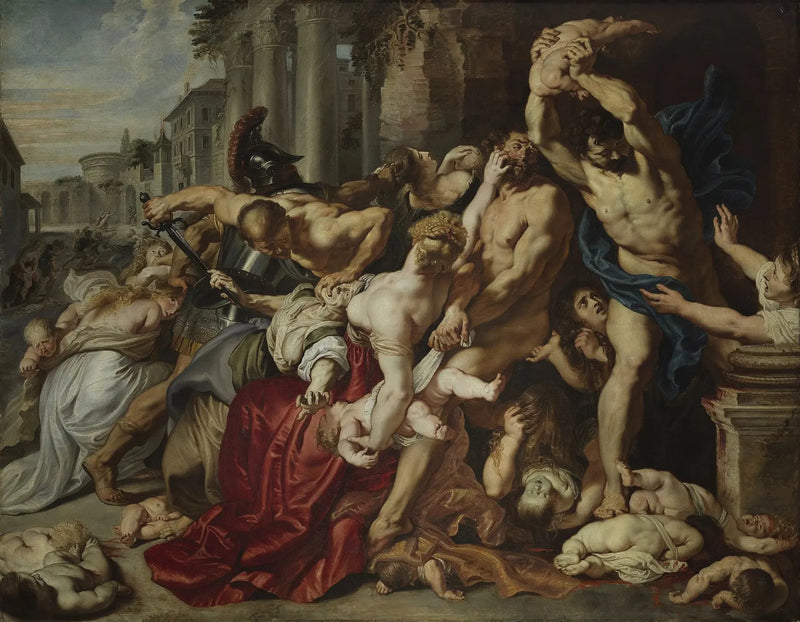 Vainoamattomien lasten joukkomurha - Peter Paul Rubens
