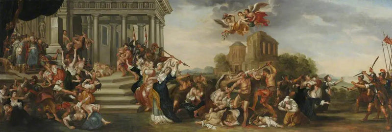Vainajien joukkomurha - Peter Paul Rubens