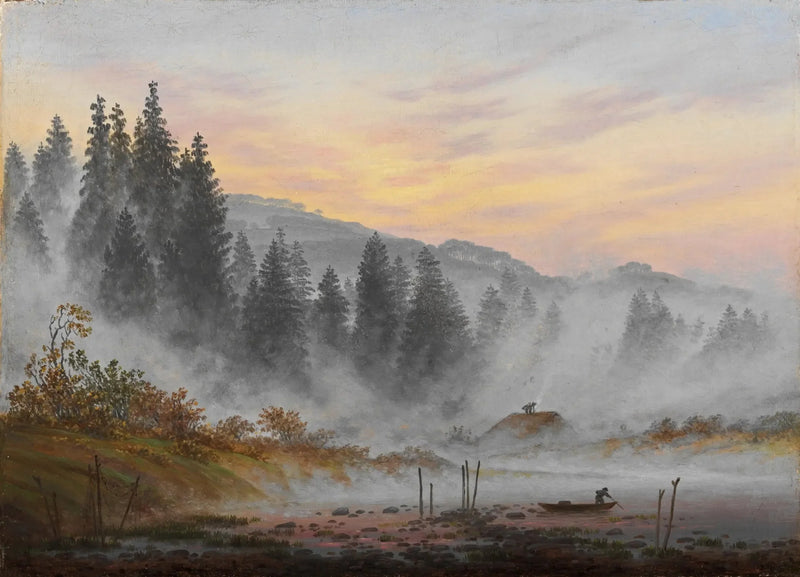 Aamu - Caspar David Friedrich