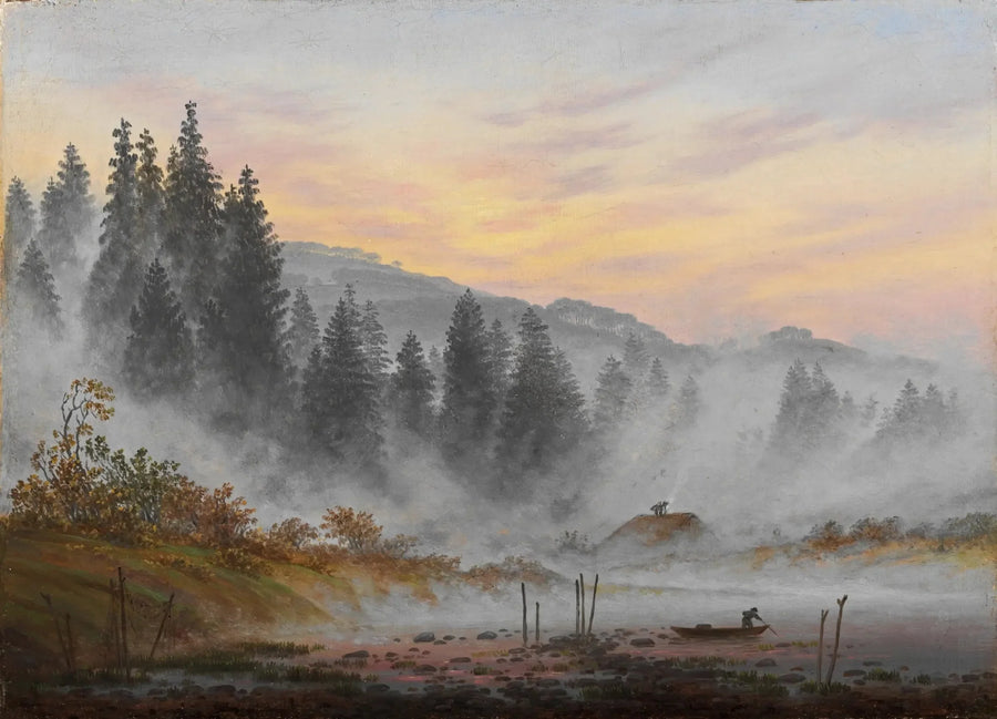 Aamu - Caspar David Friedrich