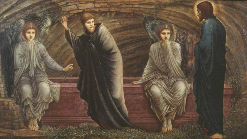 Ylösnousemuksen aamu - Edward Burne-Jones
