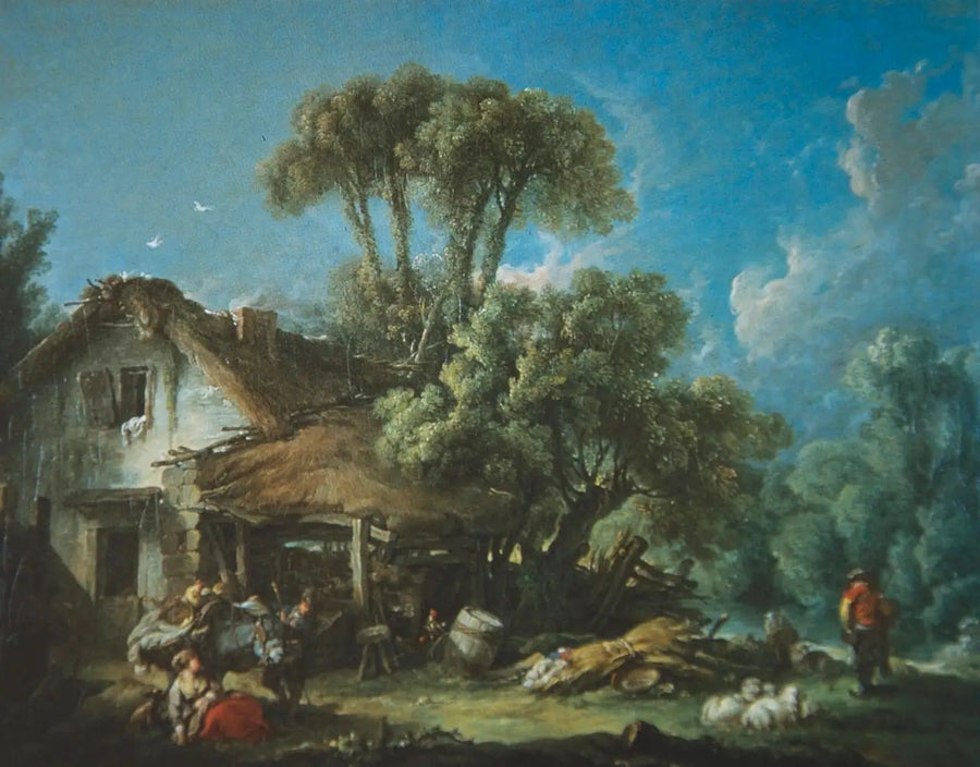 Aamu (Beauvaisin ympäristössä) - François Boucher