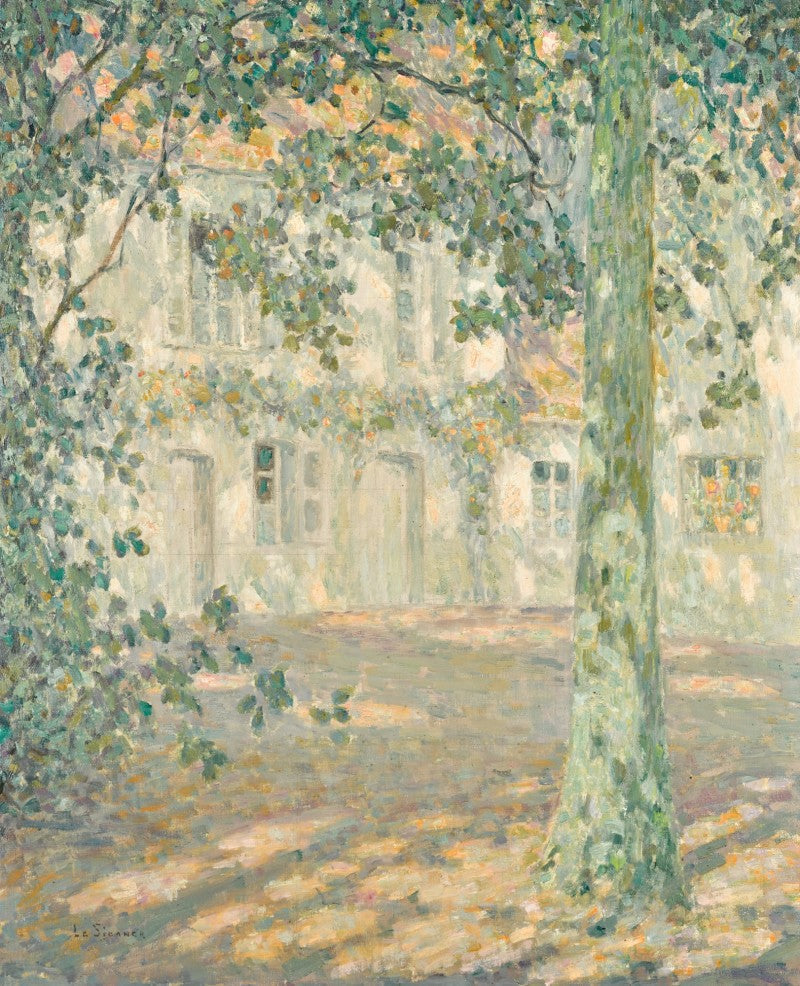 Aamu, Gerberoy - Henri Le Sidaner