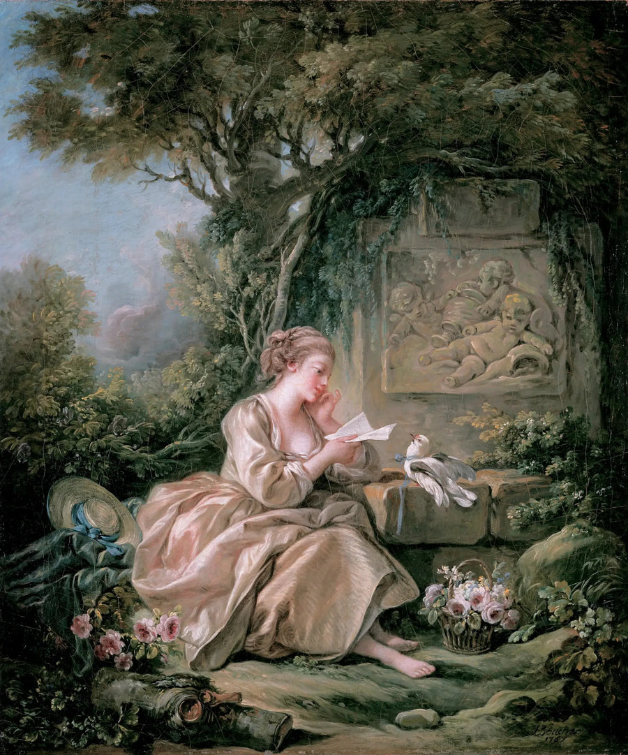 Hiljainen sanansaattaja - François Boucher