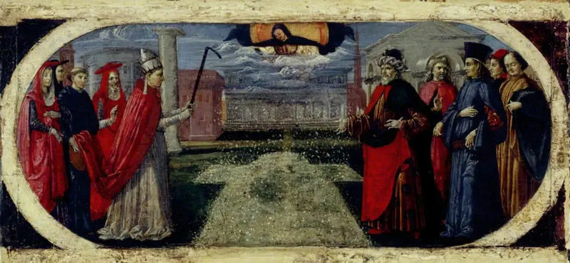 Lumimyrskyn ihme - Pietro Perugino