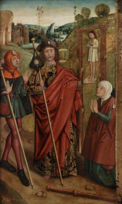 Ristiinnaulitsemisen ihme - Dirk Bouts