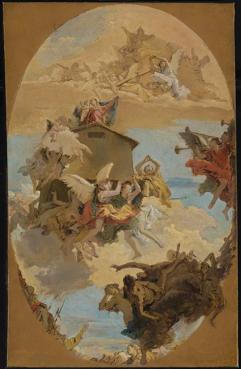 Loretton Pyhän Talon ihme - Giovanni Battista Tiepolo
