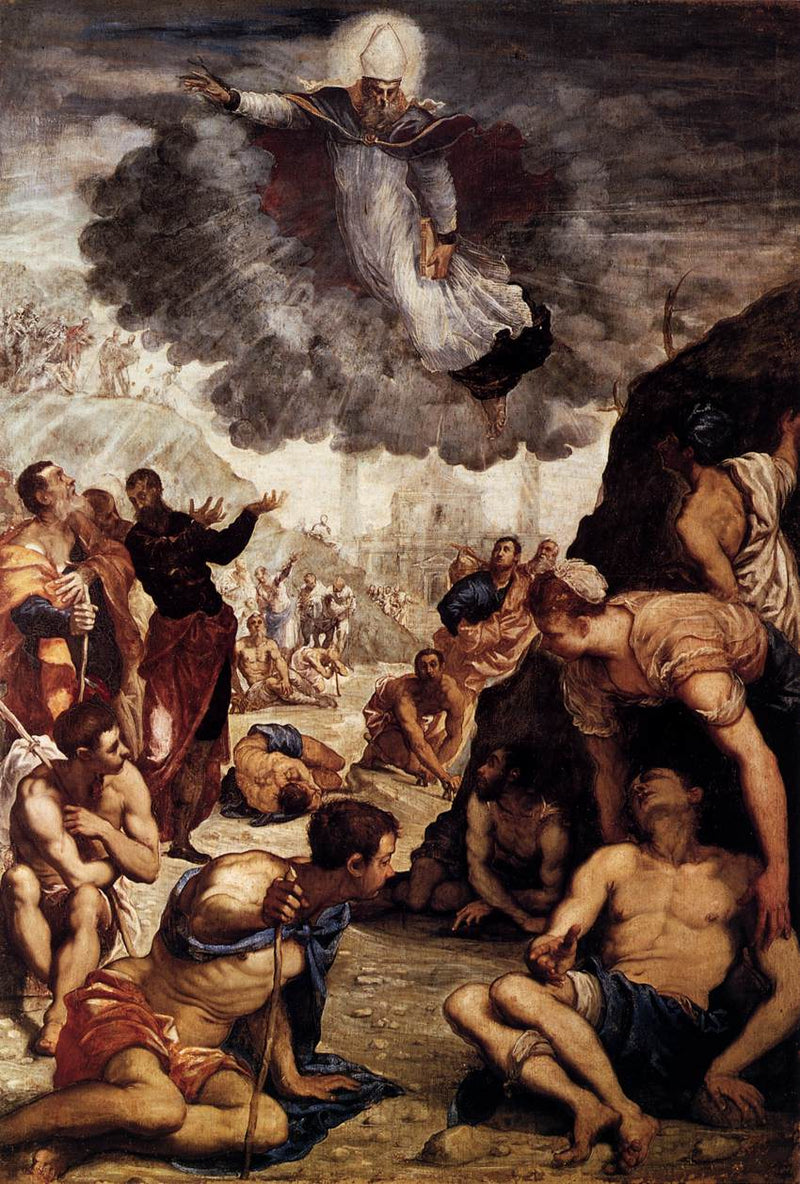 Pyhän Augustinuksen ihme - Jacopo Tintoretto