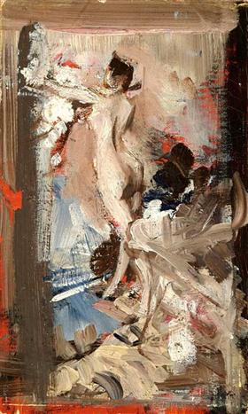 Taiteilijan malli, Montecatini - Giovanni Boldini