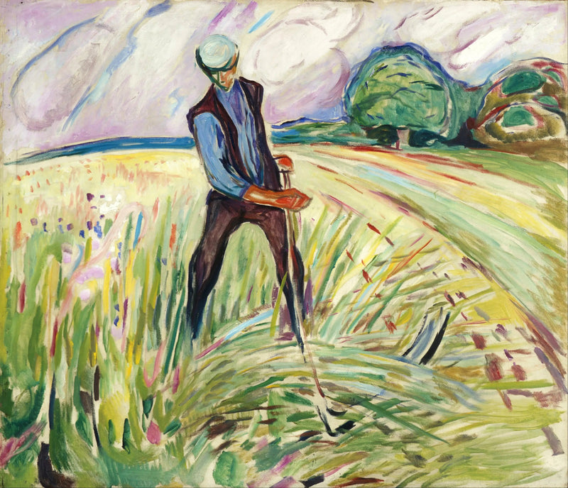 Niittäjä - Edvard Munch