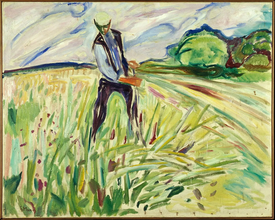 Niittäjä - Edvard Munch