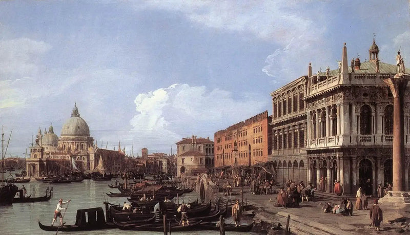 Le Môle : vers l'ouest - Canaletto