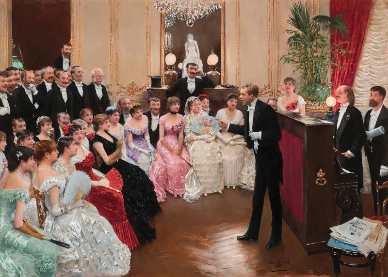 Le Monologue - Jean Béraud
