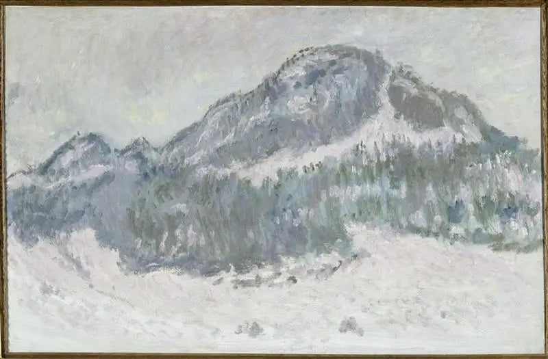 Kolsaasin vuori Norjassa - Claude Monet