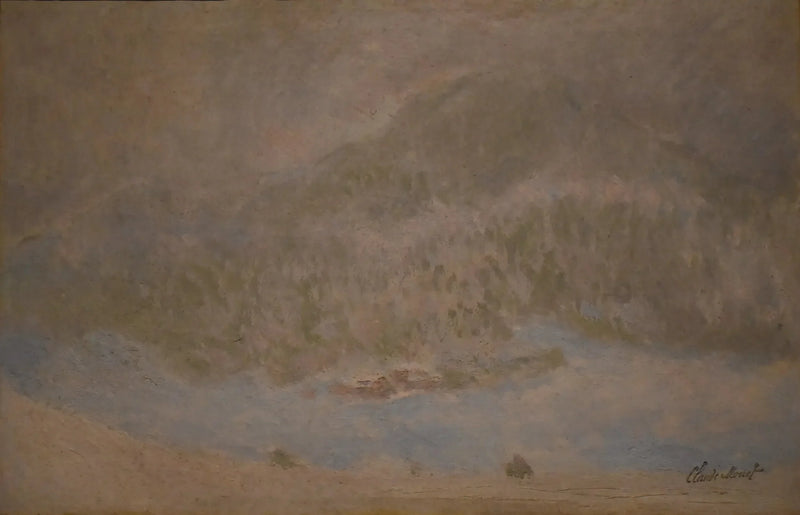 Kolsaasin vuori, Norja (Lumimyrsky) - Claude Monet