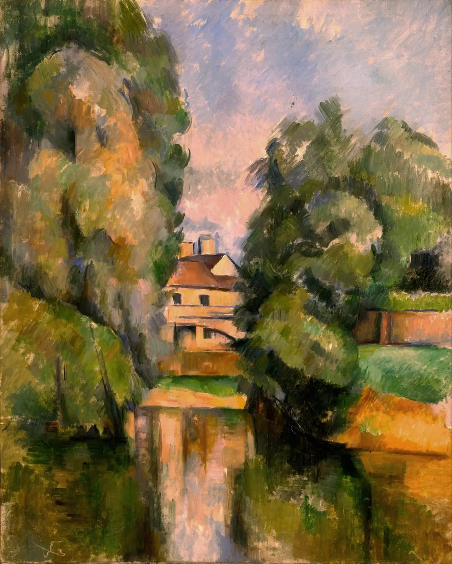 Poltettu mylly Maisons-Alfortissa - Paul Cézanne