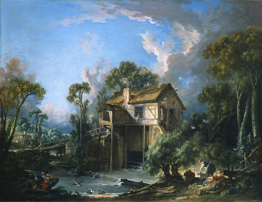 Charentonin mylly - François Boucher