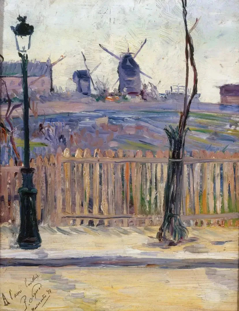 Galetten mylly, Montmartressa - Paul Signac