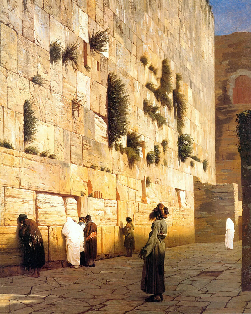 Salomonin muuri - Jean-Léon Gérôme