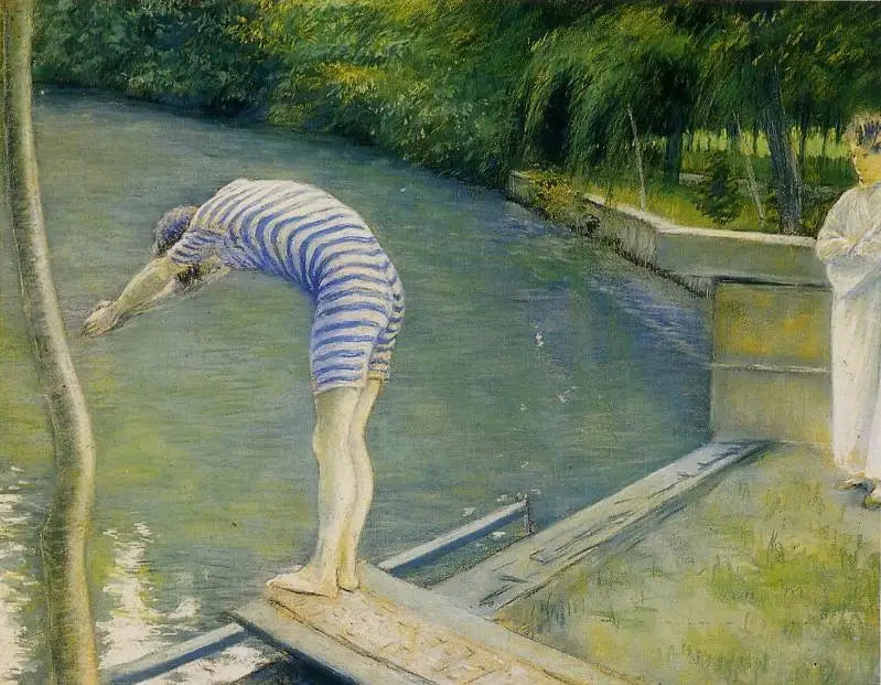 Uimari - Gustave Caillebotte