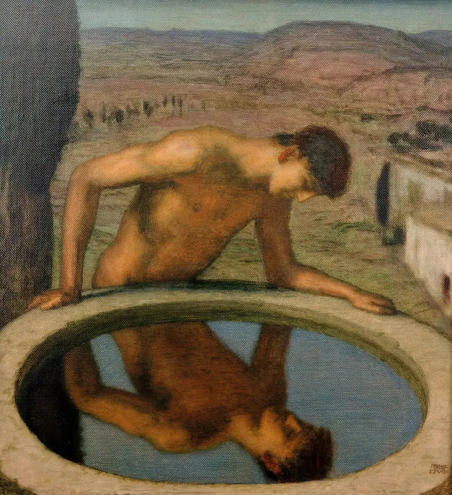 Le Narziss - Franz Von Stuck