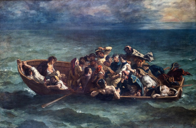 Don Juanin haaksirikko - Eugène Delacroix