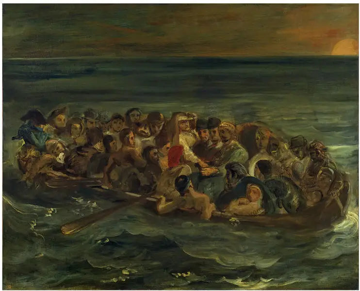 Don Juanin haaksirikko - Eugène Delacroix