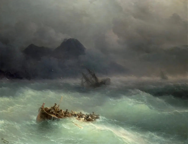Laivaonnettomuus - Ivan Aïvazovski