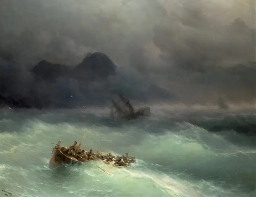 Laivaonnettomuus - Ivan Aïvazovski