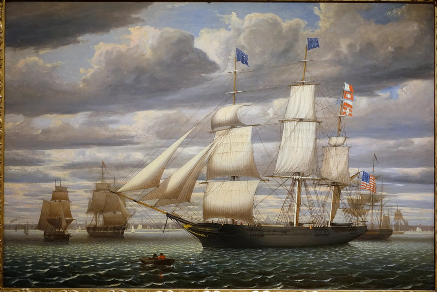 Laiva Southern Cross Bostonin satamassa, 1851 - Fitz Henry Lane