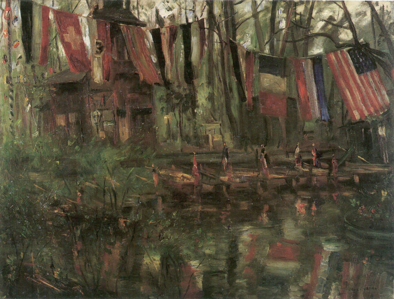 Neue See Berliner Tiergartenissa - Lovis Corinth