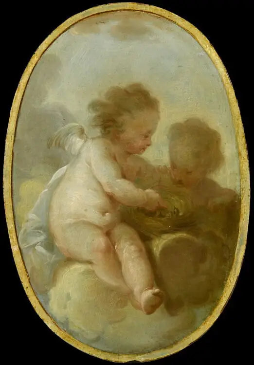 Lintujen pesä - Jean-Honoré Fragonard