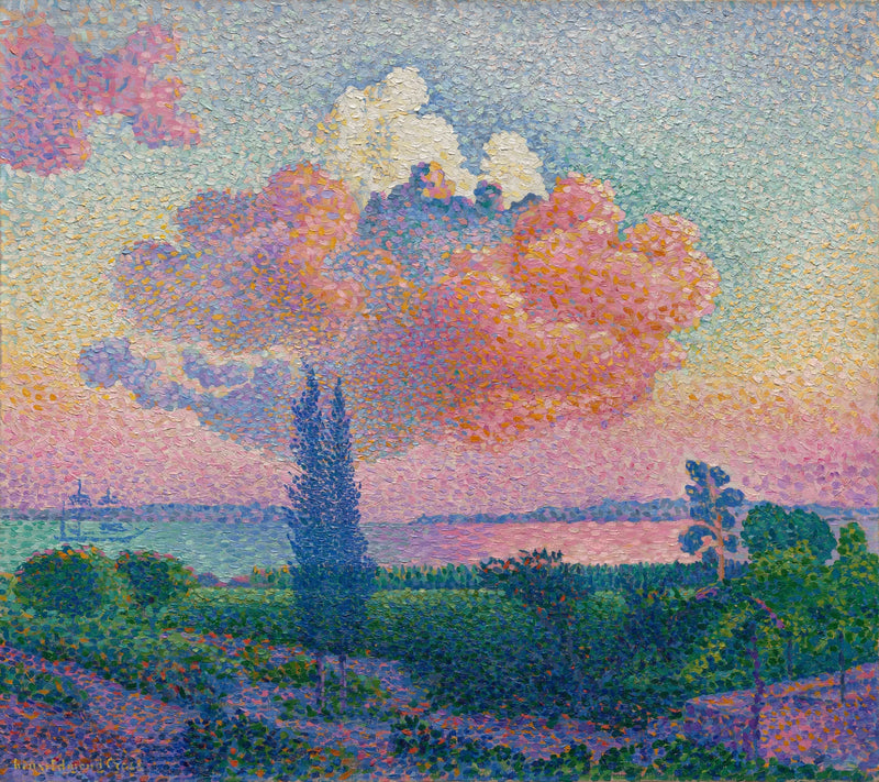 Vaaleanpunainen pilvi - Henri-Edmond Cross