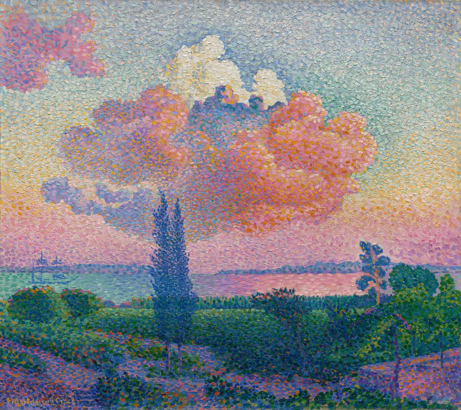 Vaaleanpunainen pilvi - Henri-Edmond Cross