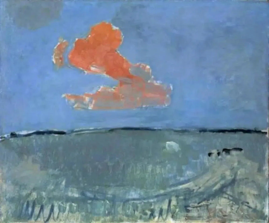 Punainen pilvi - Piet Mondrian