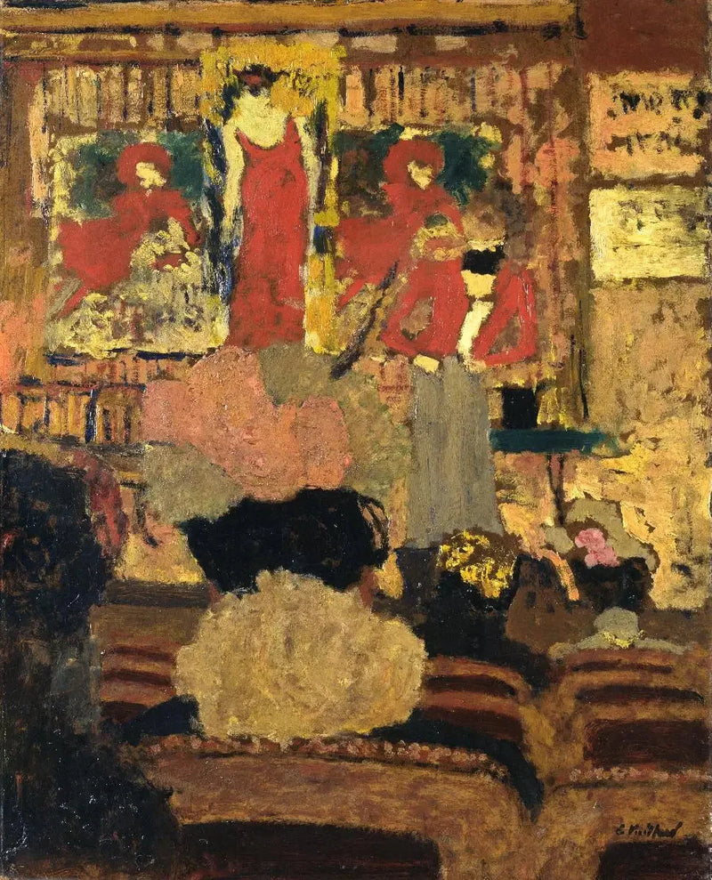 Illuusionistin numero - Édouard Vuillard