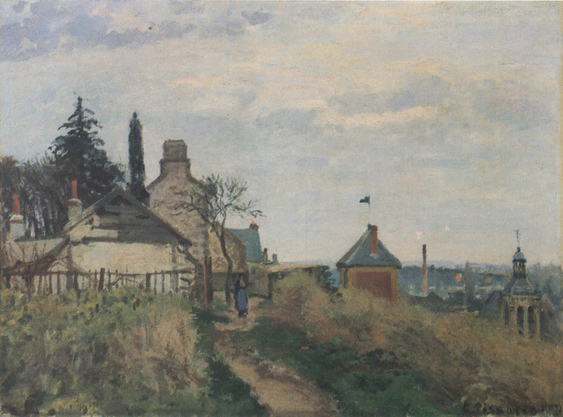 Oikeustalo, Pontoise - Camille Pissarro