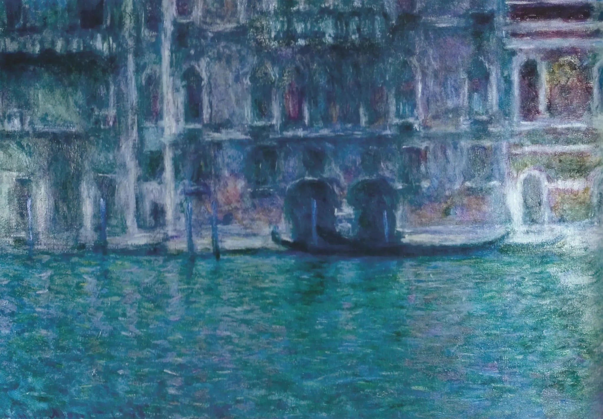 Le palais de Mula - Claude Monet image 1 reproduction artisanale de tableau