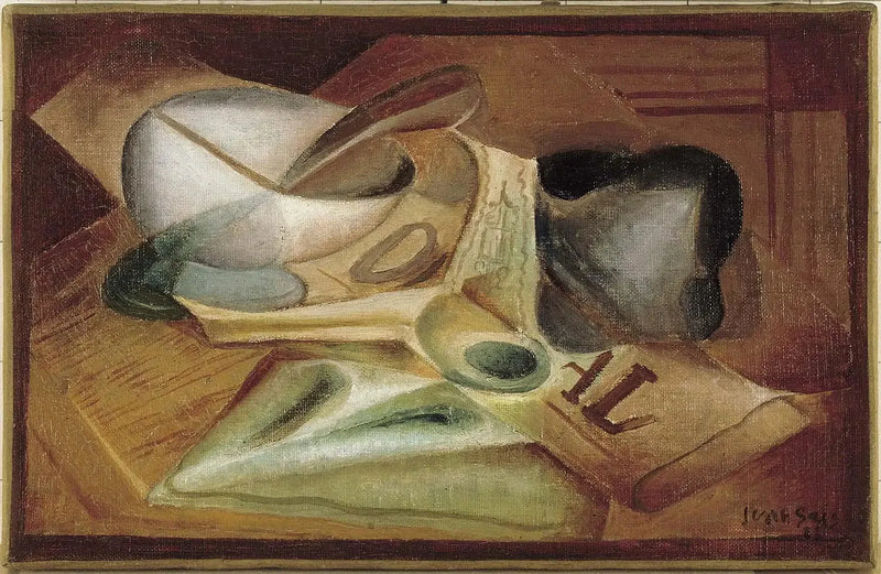 Tupakkapakkaus - Juan Gris
