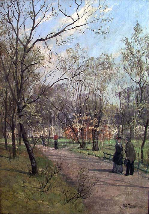 Royal Palace Park, Oslo - Frits Thaulow