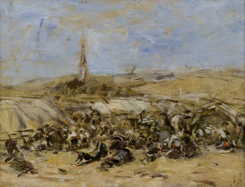 Sainte Anne La Palud'n armahdus - Eugène Boudin