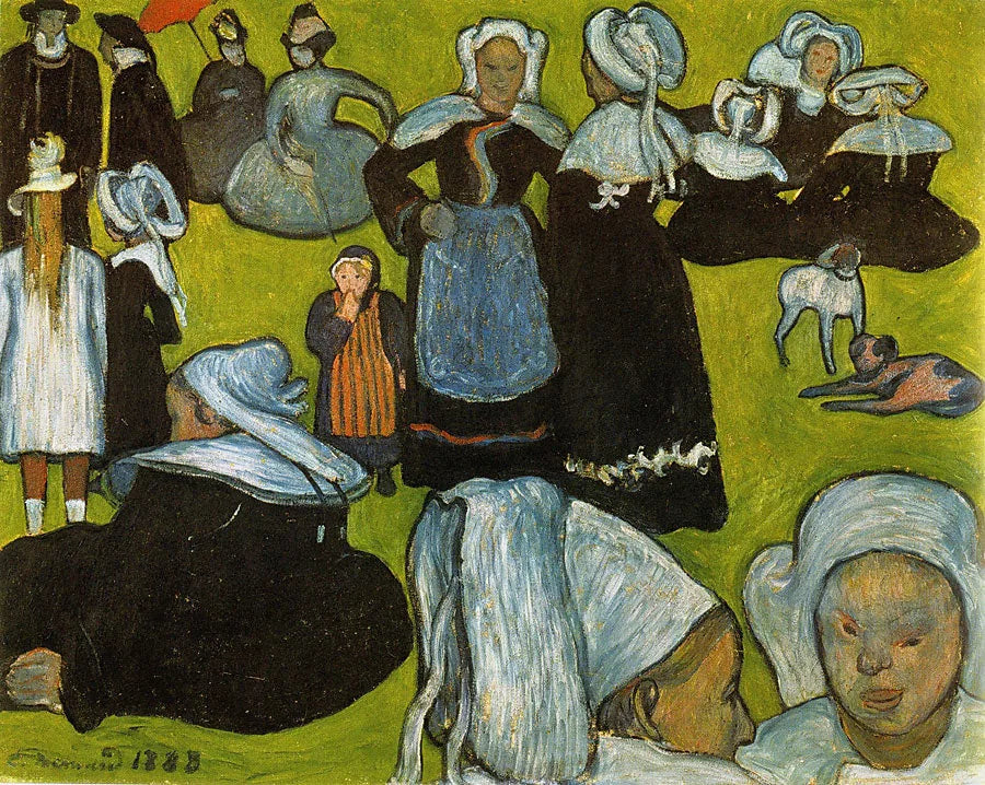 Le Pardon - Émile Bernard