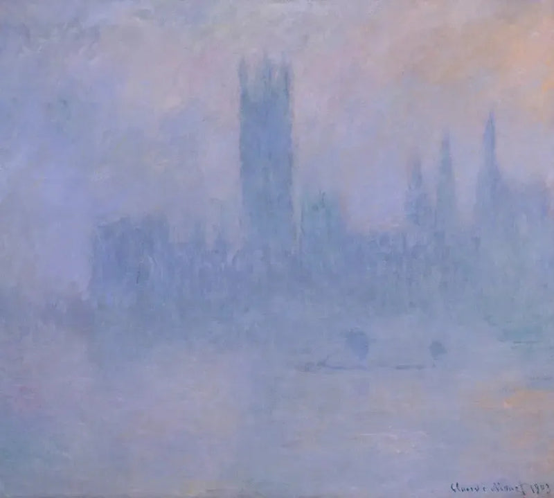 Parlamentti, sinfonia sinisenä - Claude Monet