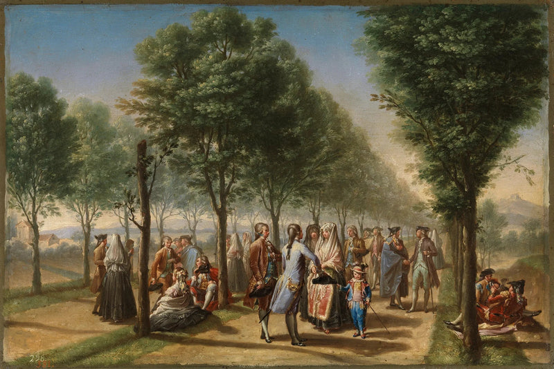 Paseo de las Delicias - Francisco Bayeu