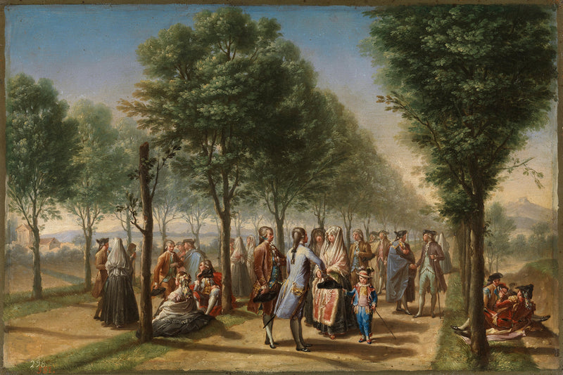 Paseo de las Delicias - Francisco Bayeu